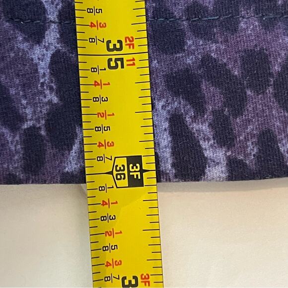 Soft Surroundings Purple Blue Animal Print GorpCore Athletic Dress NWOT Size PS - Picture 12 of 12